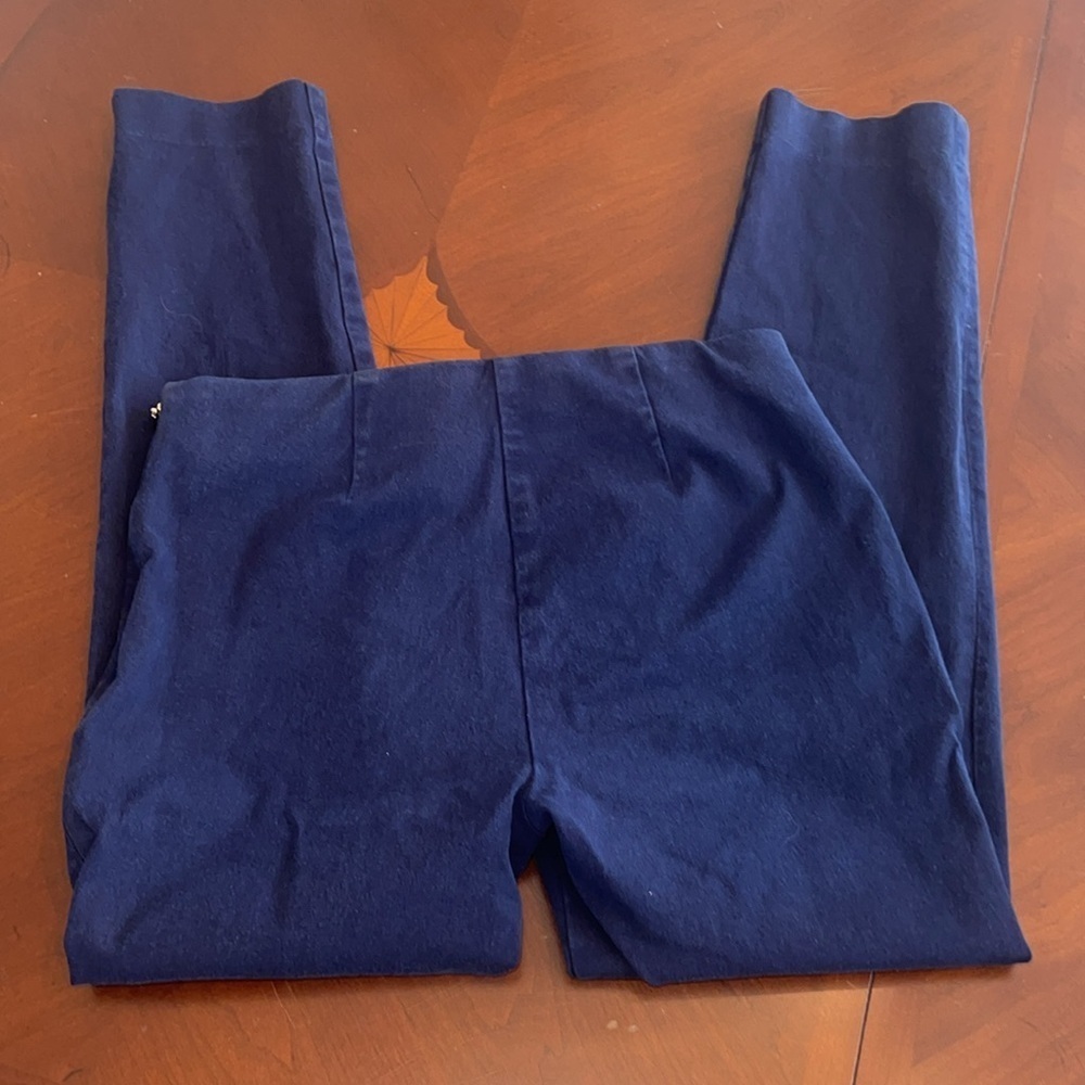 Lauren by Ralph Lauren navy jersey pants - size 4. B - Picture 4 of 5